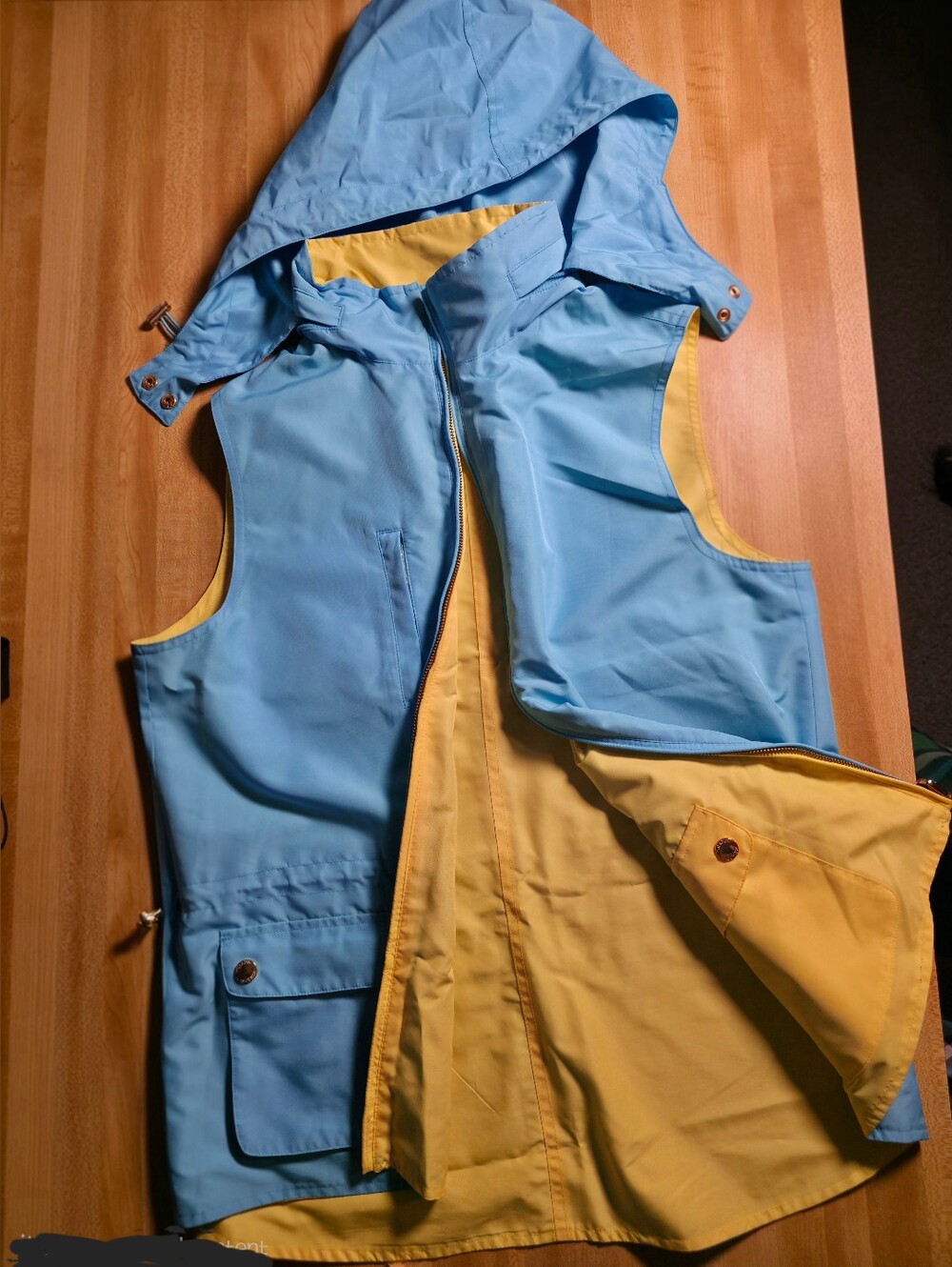 Chaps Utility Vest Light Weight Reversible #JAC28 - Picture 5 of 13